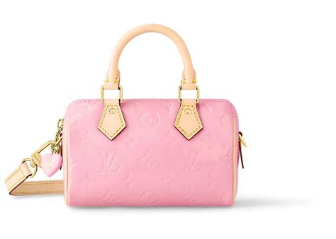 louis vuitton mochi pink nano speedy